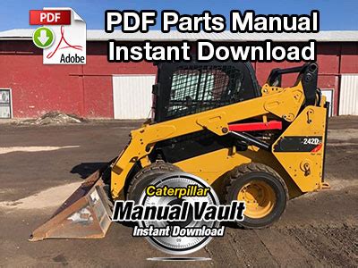 show me a 242 caterpillar skid steer|cat 242d manual.